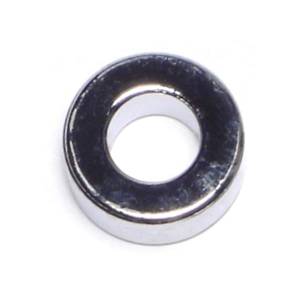 Midwest Fastener Round Spacer, Chrome Steel, 1/4 in Overall Lg, 5/16 in Inside Dia, 5 PK 74248 - main
